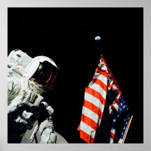 Herr Space Man Poster