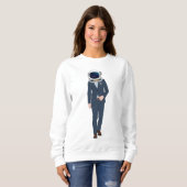 Herr Space Sweatshirt (Vorne ganz)
