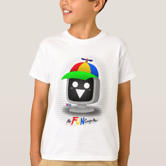 Herr Spaß Computer in Sprunki 3D T-Shirt (Vorderseite)