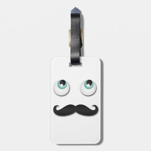 Herr stache gepäckanhänger (Rückseite vertikal)