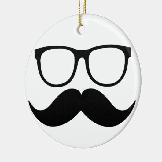 Herr Stache Keramikornament (Links)