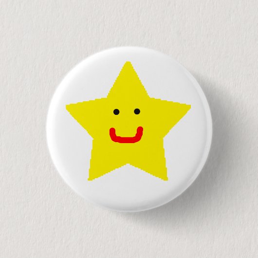 Herr Star Button (Vorderseite)