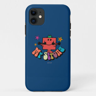 Herr Stark   Bunte Buchstaben & Sterne Case-Mate iPhone Hülle