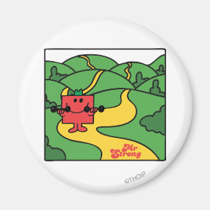 Herr Stark Wald-Workout Magnet