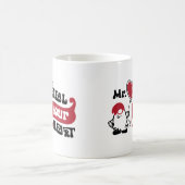 Herr Steal Your Heart - Valentine Kaffeetasse (Mittel)