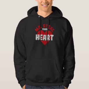 Herr Steal Your Heart Valentine's Day Paares Toddl Hoodie