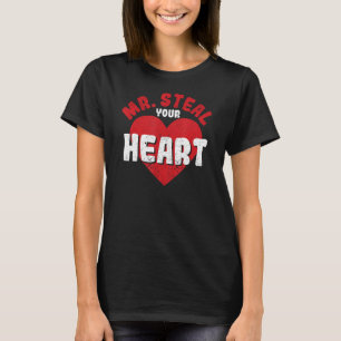 Herr Steal Your Heart Valentine's Day Paares Toddl T-Shirt