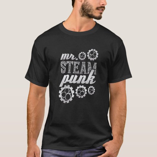 Herr Steampunk T-Shirt (Vorderseite)