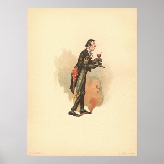 Herr Stiggins von Kyd - Dickens' The Pickwick Pape Poster (Vorne)