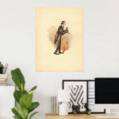 Herr Stiggins von Kyd - Dickens' The Pickwick Pape Poster (Heimbüro)