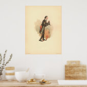 Herr Stiggins von Kyd - Dickens' The Pickwick Pape Poster (Küche)