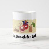 Herr Stomach Gets Upset Jumbo Tasse (Vorderseite)