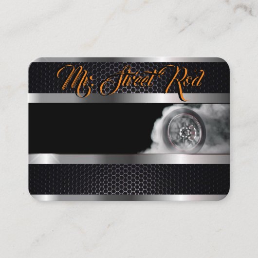 Herr Street Rod Visitenkarte (Vorderseite)