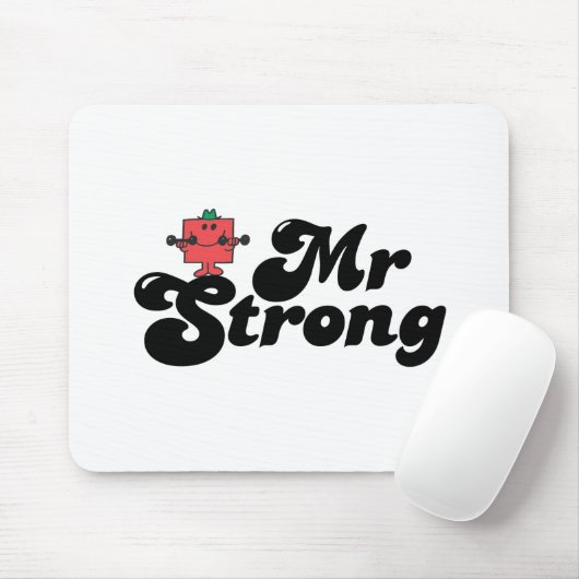 Herr Strong | Gewicht und Blasen Mousepad (Mit Mouse)