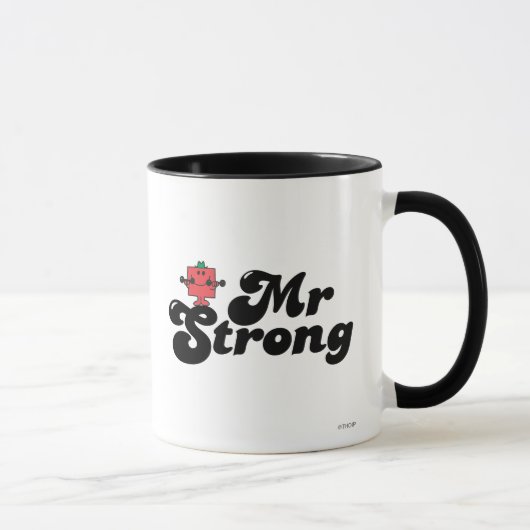 Herr Strong | Gewicht und Blasen Tasse (Rechts)