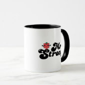 Herr Strong | Gewicht und Blasen Tasse (VorderseiteRechts)