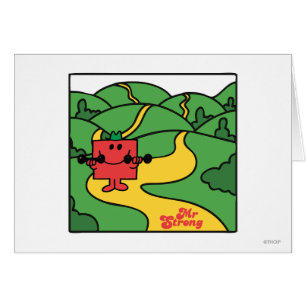 Herr Strong   Waldarbeit