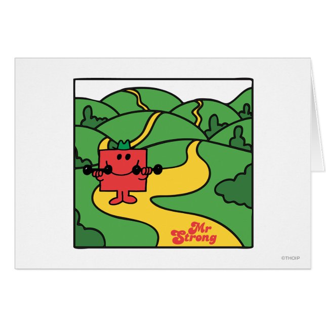 Herr Strong | Waldarbeit (Vorderseite (Horizontal))