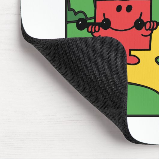 Herr Strong | Waldarbeit Mousepad (Ecke)