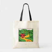 Herr Strong | Waldarbeit Tragetasche (Vorne)