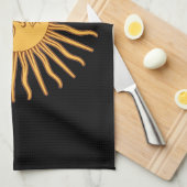 Herr Sun Küchentuch (Viertel Falte)