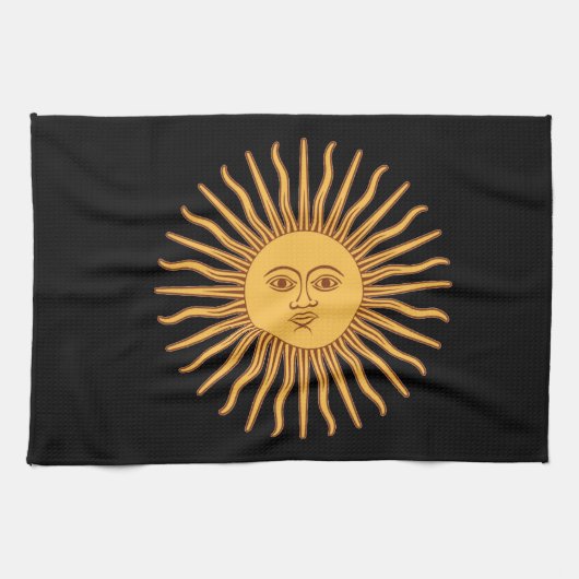 Herr Sun Küchentuch (Horizontal)