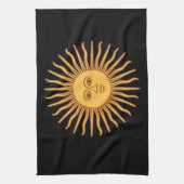 Herr Sun Küchentuch (Vertikal)