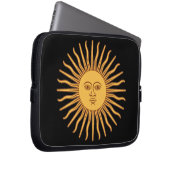 Herr Sun Laptopschutzhülle (Vorne Rechts)