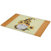 Herr Sunflower Gnome Schneidebrett (Ecke)