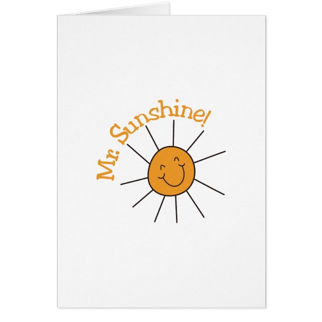 Herr Sunshine (Vorne)