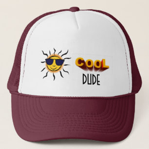Herr Sunshine, cooler Typ Truckerkappe