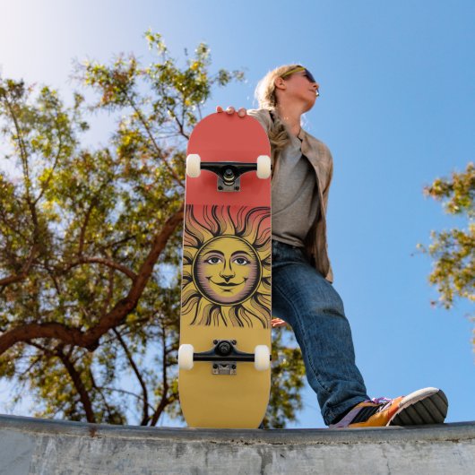 Herr Sunshine Skateboard (Außenbereich 1)