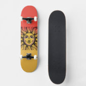 Herr Sunshine Skateboard (Vorderseite)