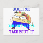 Herr Taco Postkarte (Vorderseite)