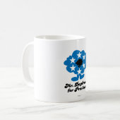 Herr Tagträumer als Präsident Kaffeetasse (Vorderseite Links)