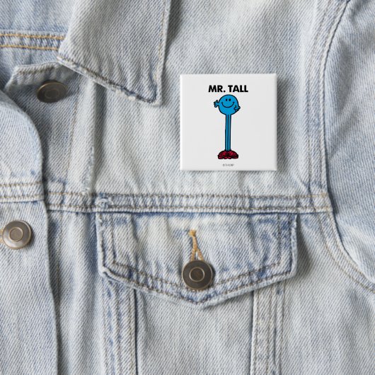 Herr Tall | STEHEND Button (Beispiel)