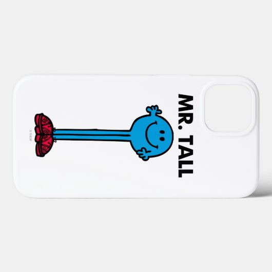 Herr Tall | STEHEND Case-Mate iPhone Hülle (Rückseite (Horizontal))