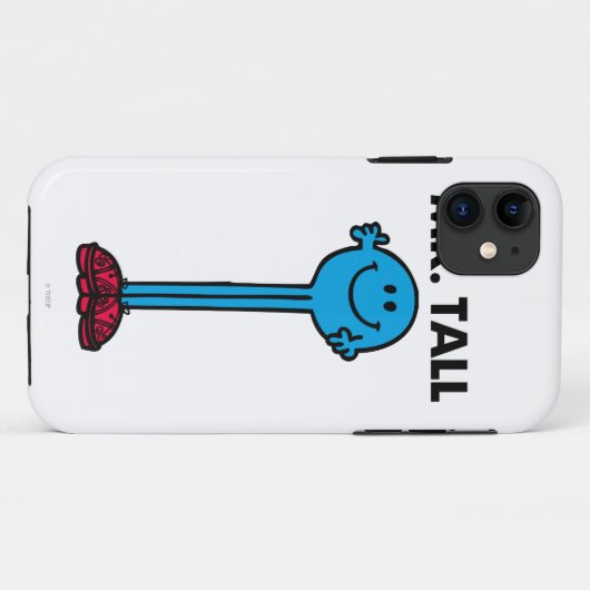 Herr Tall | STEHEND Case-Mate iPhone Hülle (Rückseite (Horizontal))