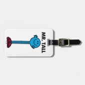 Herr Tall | STEHEND Gepäckanhänger (Vorderseite horizontal)