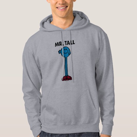 Herr Tall | STEHEND Hoodie (Vorderseite)