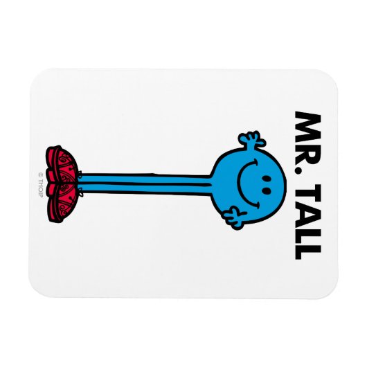 Herr Tall | STEHEND Magnet (Horizontal)