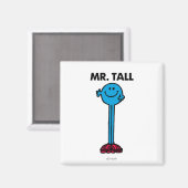 Herr Tall | STEHEND Magnet (Vorderseite/Rückseite)