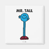 Herr Tall | STEHEND Magnet (Vorne)