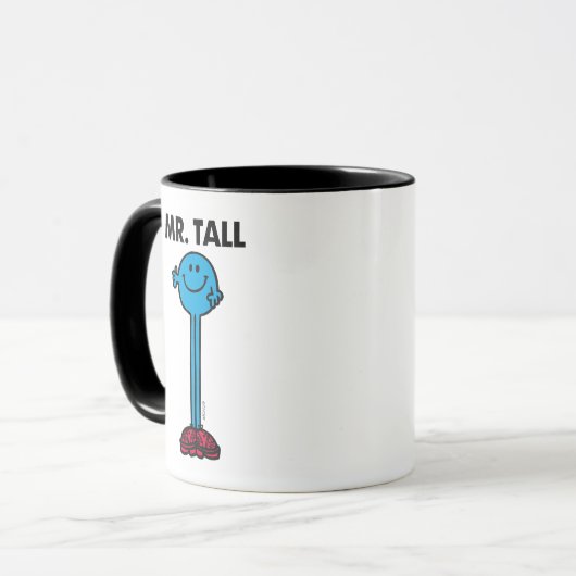 Herr Tall | STEHEND Tasse (Vorderseite Links)