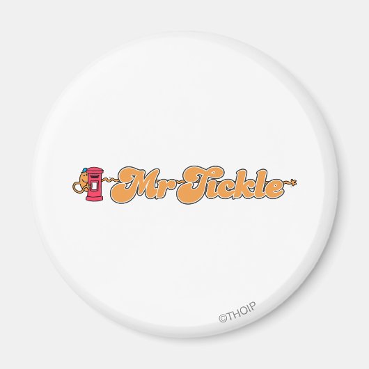 Herr Tickle | Bleibe versteckt Magnet (Vorne)