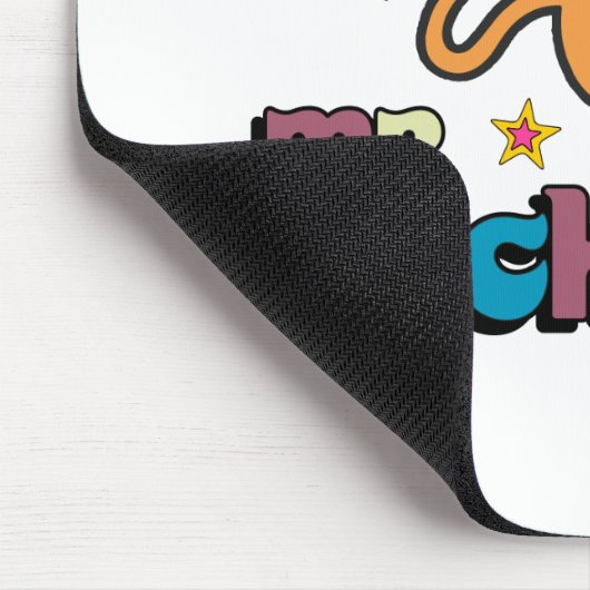 Herr Tickle | Funkeln Mousepad (Ecke)
