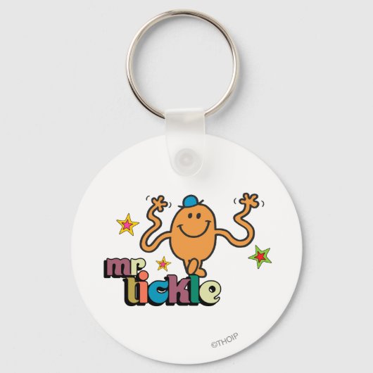 Herr Tickle | Funkeln Schlüsselanhänger (Vorderseite)