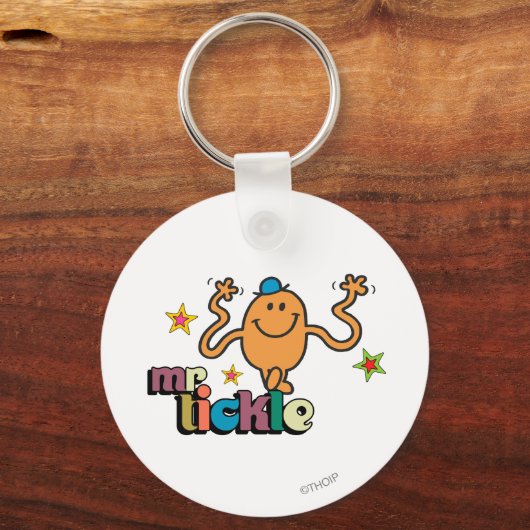 Herr Tickle | Funkeln Schlüsselanhänger (Vorderseite)