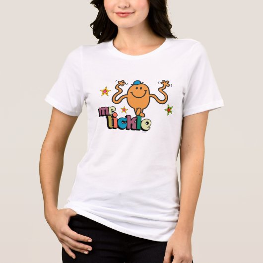 Herr Tickle | Funkeln Tri-Blend Shirt (Vorderseite)