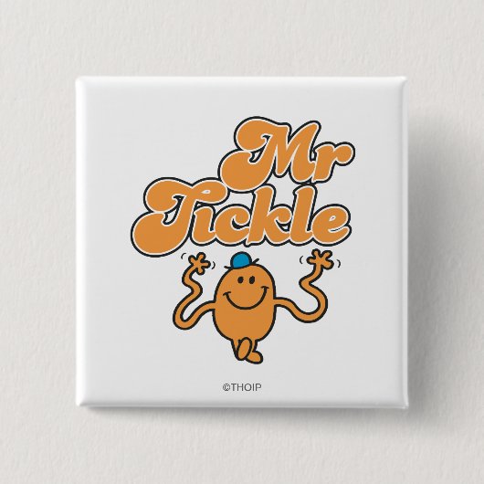 Herr Tickle | Jiggling Arms Button (Vorderseite)